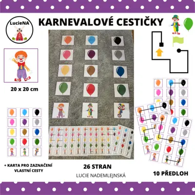 KARNEVALOVÉ CESTIČKY