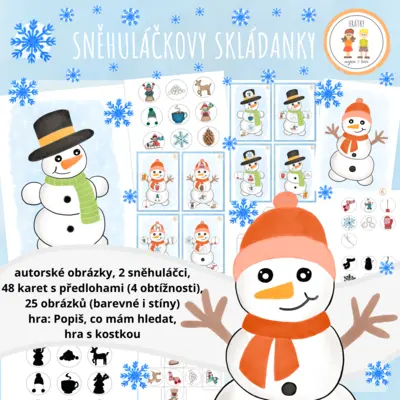 Sněhuláčkovy skládanky