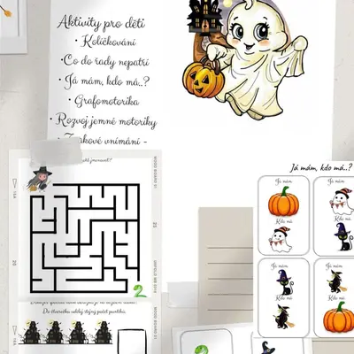Halloween - pracovní listy