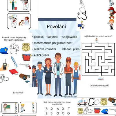 Povolání - soubor aktivit