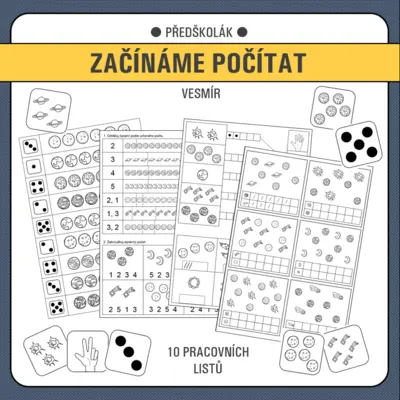 Začínáme počítat - vesmír