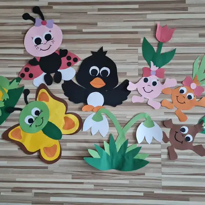 Jarní šablony do školky