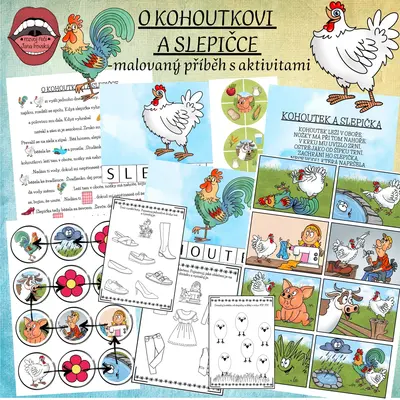 O KOHOUTKOVI A SLEPIČCE