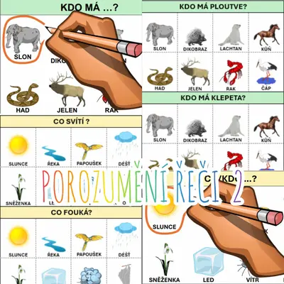 Porozumění řeči 2 - „Co/Kdo…?“ a „Kdo má…?“