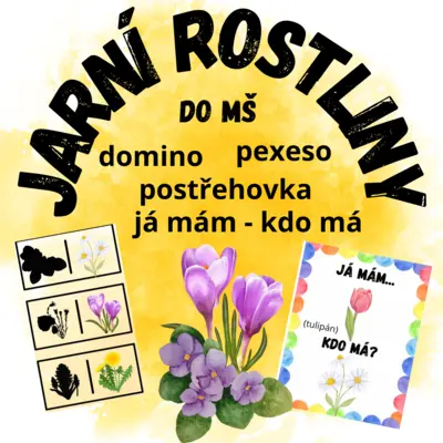 Jarní rostliny do MŠ