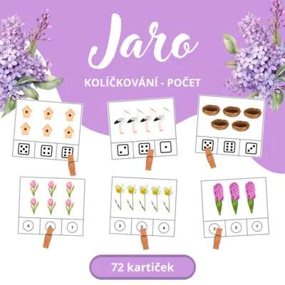 JARO - kolíčkování (počet)