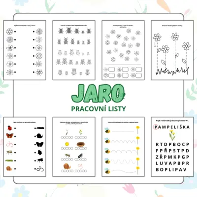 JARO - pracovní listy