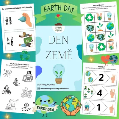 Den Země - soubor aktivit