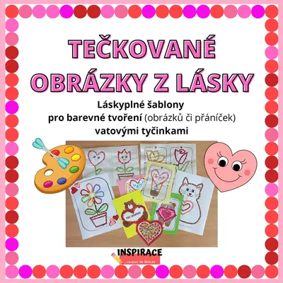 Puntíkaté - tečkované obrázky z lásky 🩷🌹