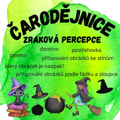 čarodějnice - zraková percepce