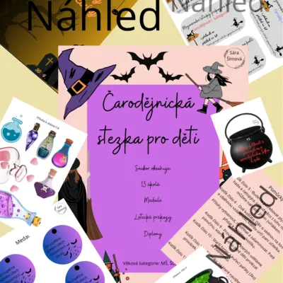 Čarodějnická stezka pro děti