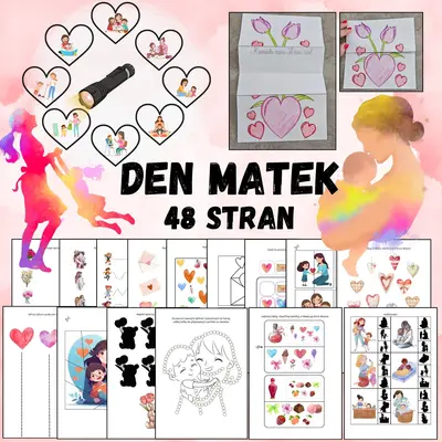 Den matek, maminka - soubor aktivit