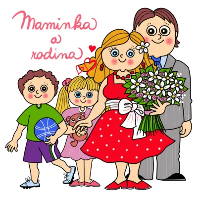 Maminka a rodina