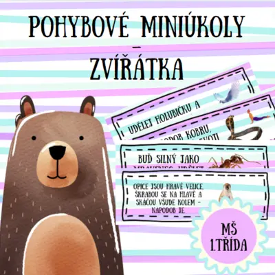 Pohybové miniúkoly
