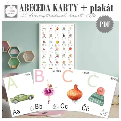 ABECEDA - DEMONSTRAČNÍ KARTY 