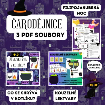 ČARODĚJNICE - 3 PDF SOUBORY
