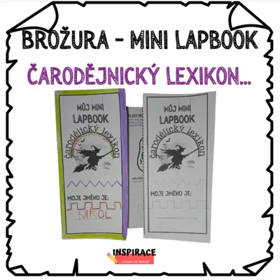 Čarodějnický mini lapbook
