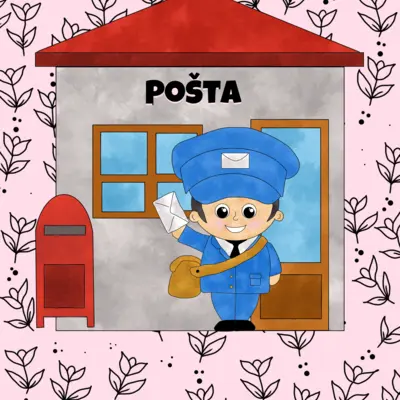 Pohybová hra - Pošťák