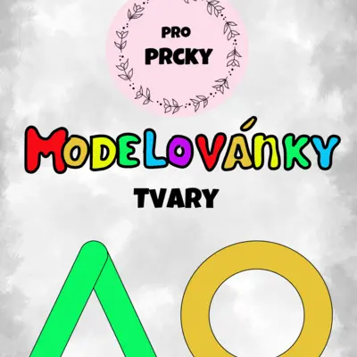 Modelovánky - Tvary  (modelovací podložky)