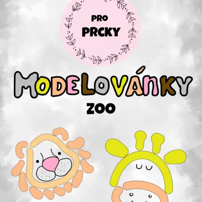 Modelovánky - Zoo (modelovací podložky)