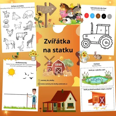 Zvířátka na statku 