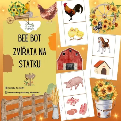 Bee bot - Zvířata na statku 