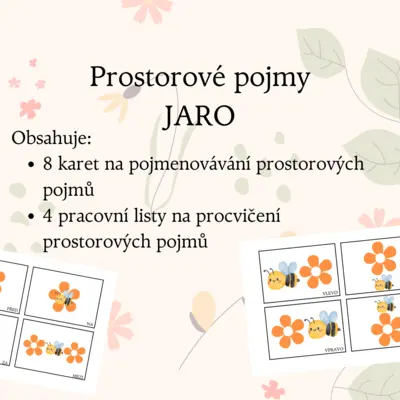 Prostorové vnímání JARO
