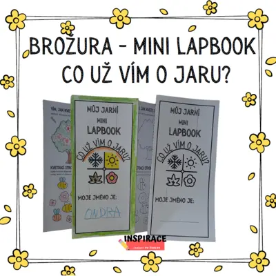 Můj jarní mini lapbook