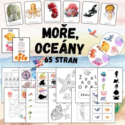 MEGASOUBOR - Moře a oceány, podmořský svět, život u moře