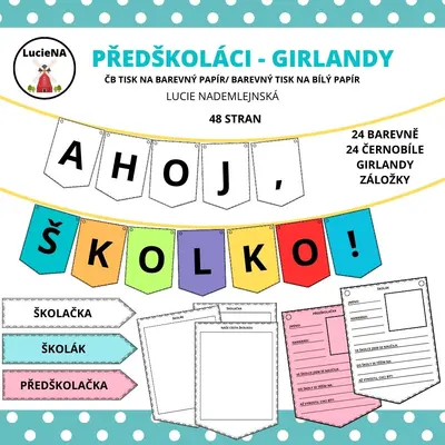 Předškoláci - girlandy