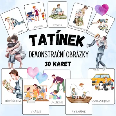 TATÍNEK, DEN OTCŮ - Demonstrační obrázky