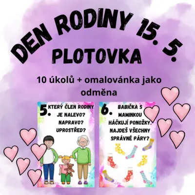 Den rodiny 15. 5.  - plotovka