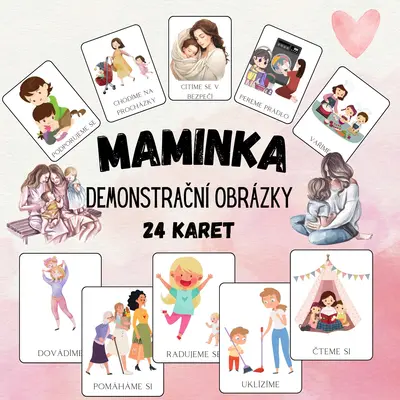 MAMINKA, Den matek - DEMONSTRAČNÍ OBRÁZKY