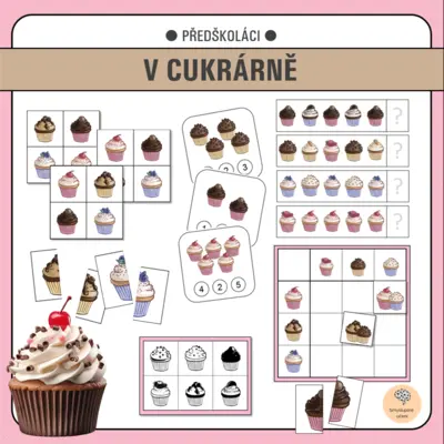 V cukrárně - muffiny