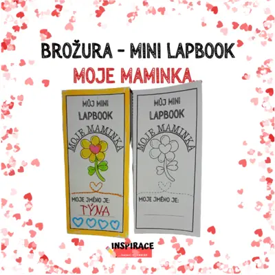 MINI lapbook - moje maminka...