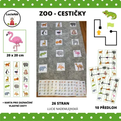 ZOO - CESTIČKY