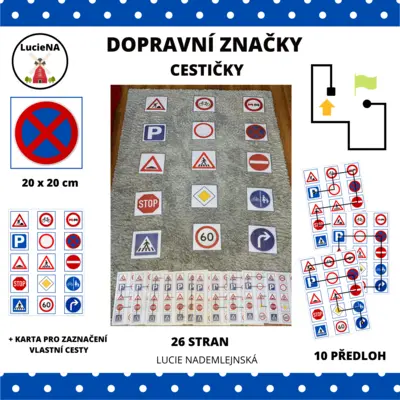 DOPRAVNÍ ZNAČKY - CESTIČKY
