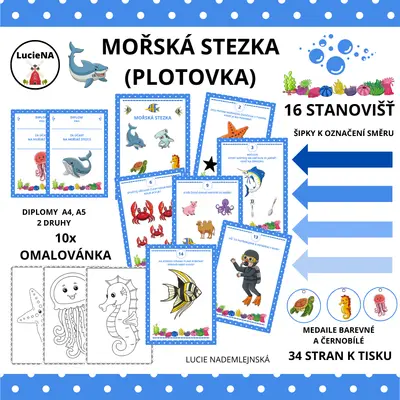 MOŘSKÁ STEZKA (PLOTOVKA)