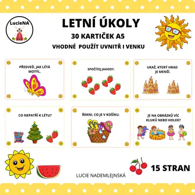 LETNÍ ÚKOLY