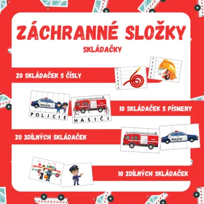 ZÁCHRANNÉ SLOŽKY - skládačky