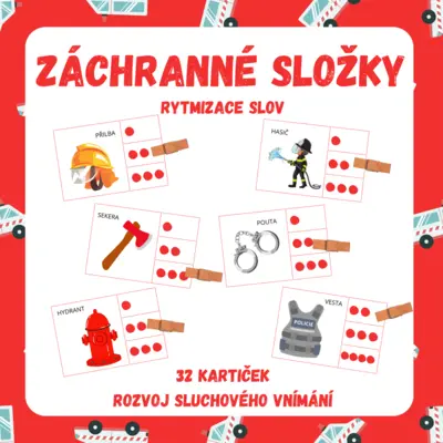 ZÁCHRANNÉ SLOŽKY - rytmizace slov