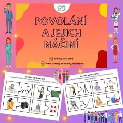 Povolání a jejich náčiní