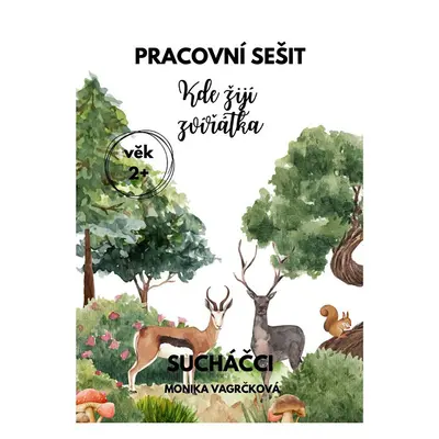 Pracovní sešit - Kde žijí zvířátka A4 PDF k tisku