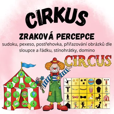 Cirkus - zraková percepce