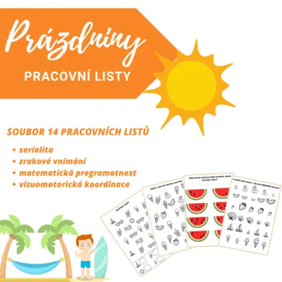 PRÁZDNINY (pracovní listy)