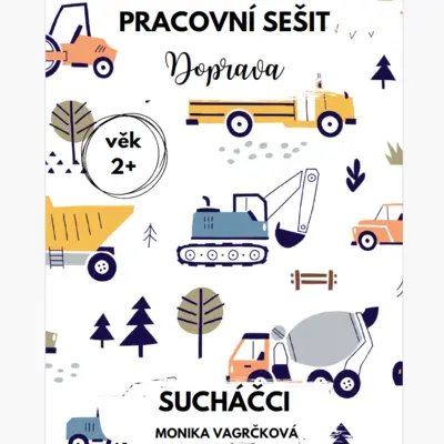Pracovní sešit - Doprava A4 PDF k tisku