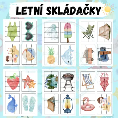 LETNÍ SKLÁDAČKY