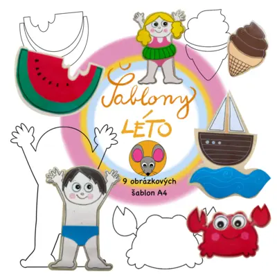 Léto - šablony