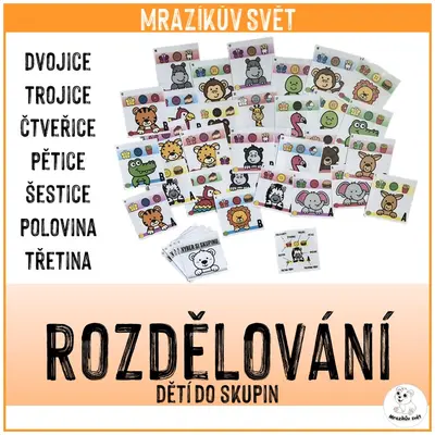 Rozdělování dětí do skupin