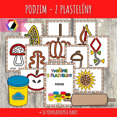 Tvoření z plastelíny na podzim